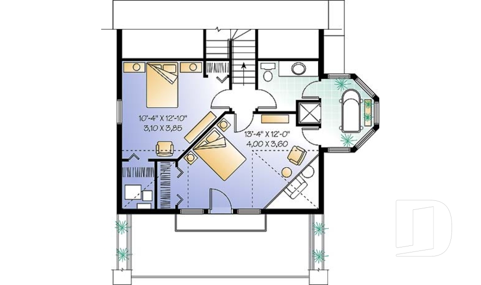 Étage option 2 -  - Jetty