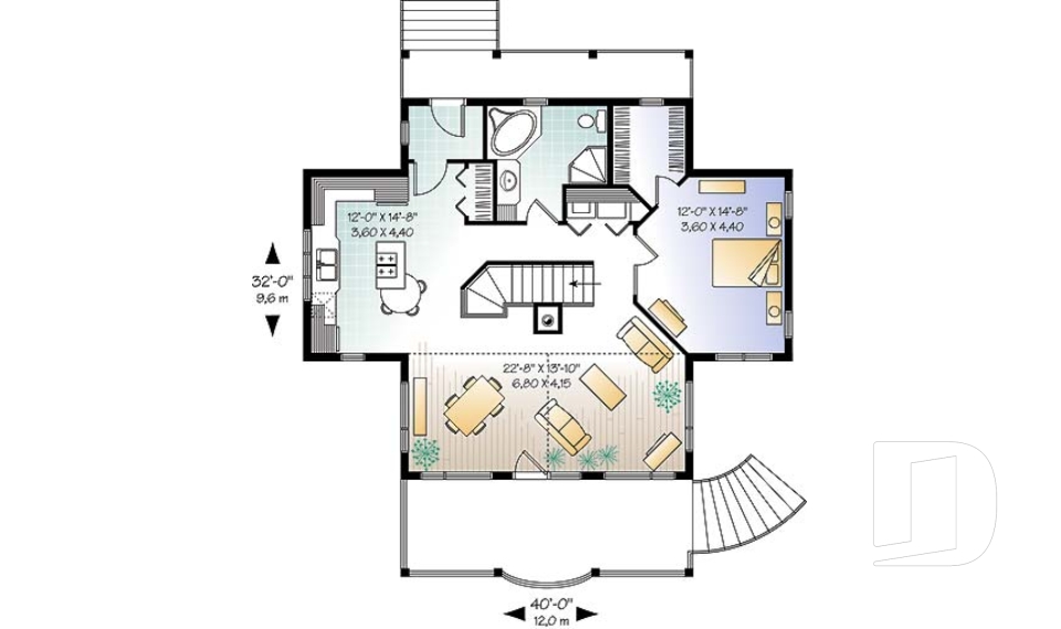 Rez-de-chaussée -  - Longchamp 4