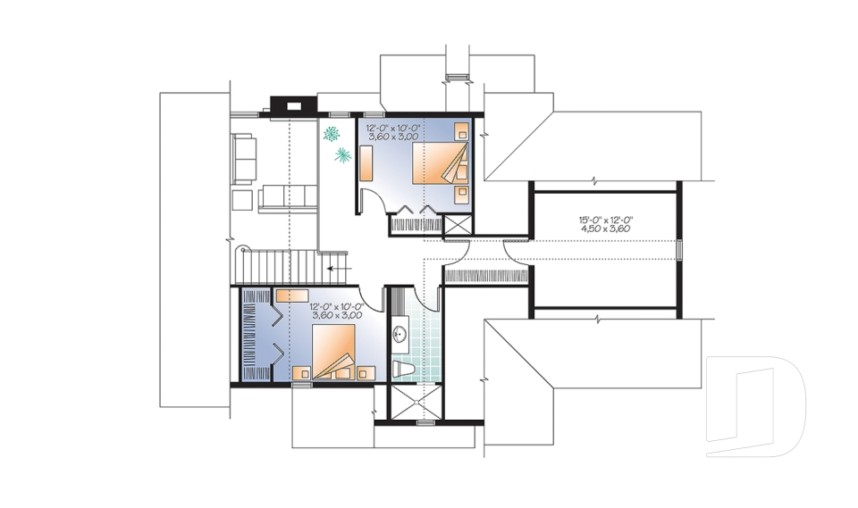 Étage -  - Charlemagne 3