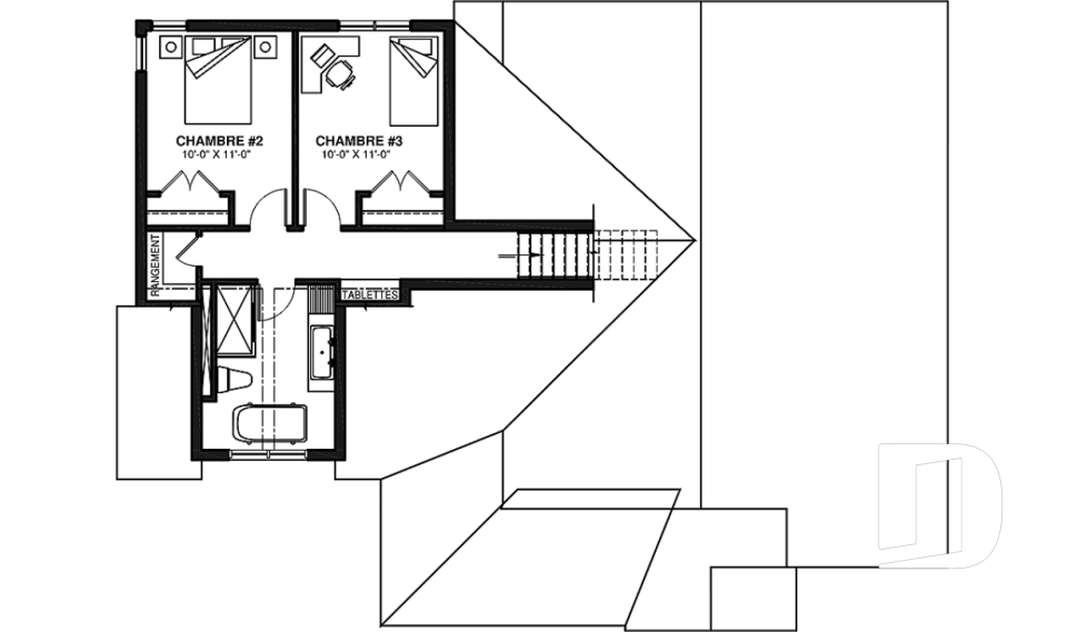 Étage -  - La Vallée 6