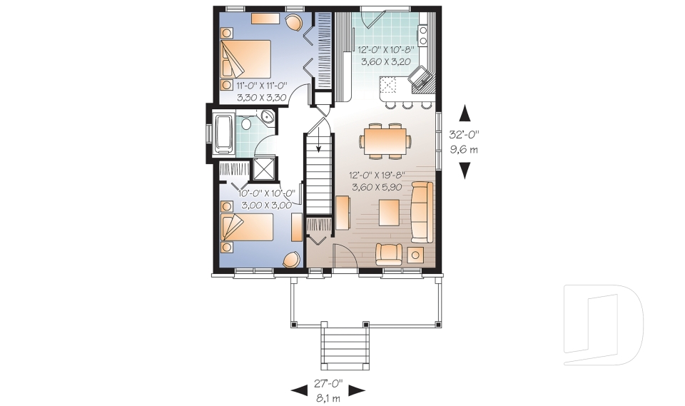 Rez-de-chaussée -  - Cypères 2