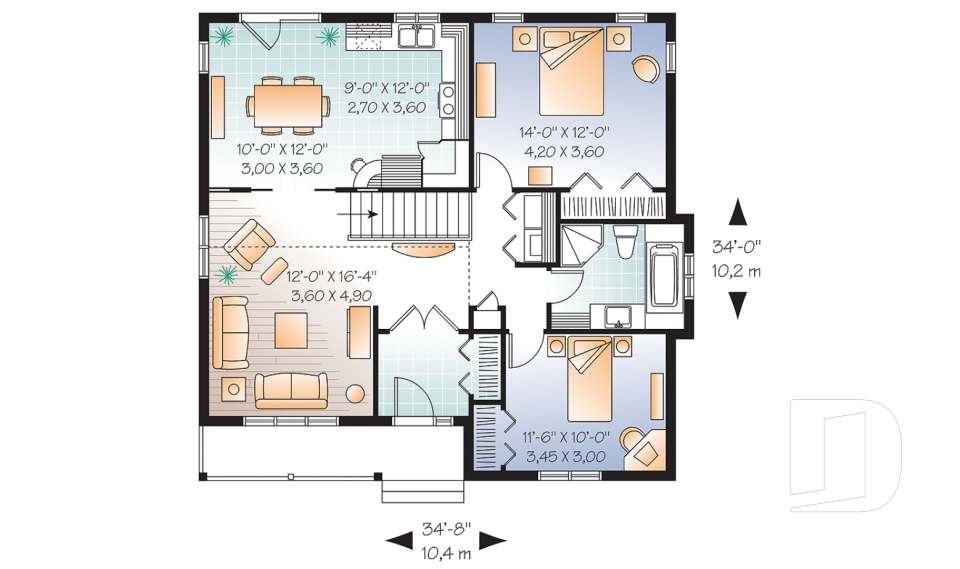 Rez-de-chaussée -  - Héron