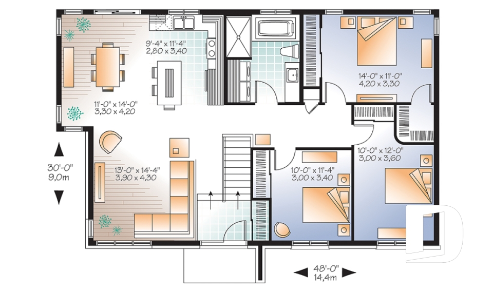 Rez-de-chaussée -  - Lotus 2