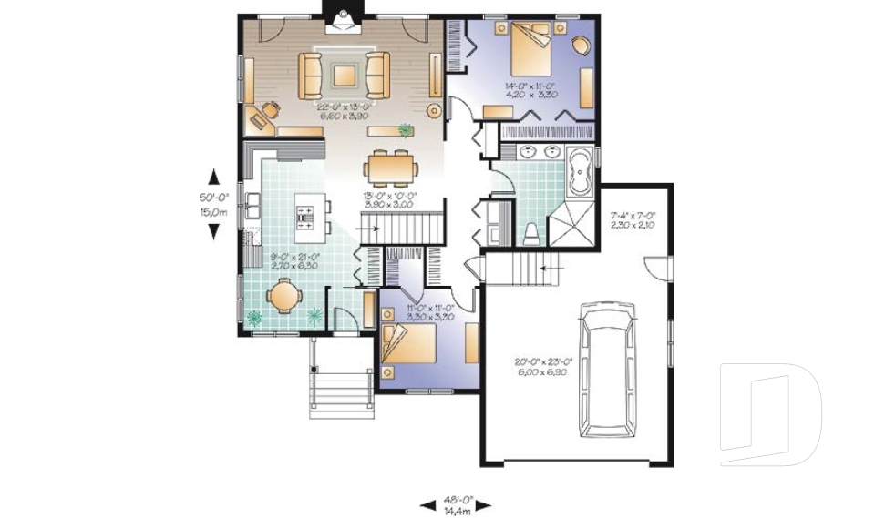 Rez-de-chaussée -  - Camrose 2