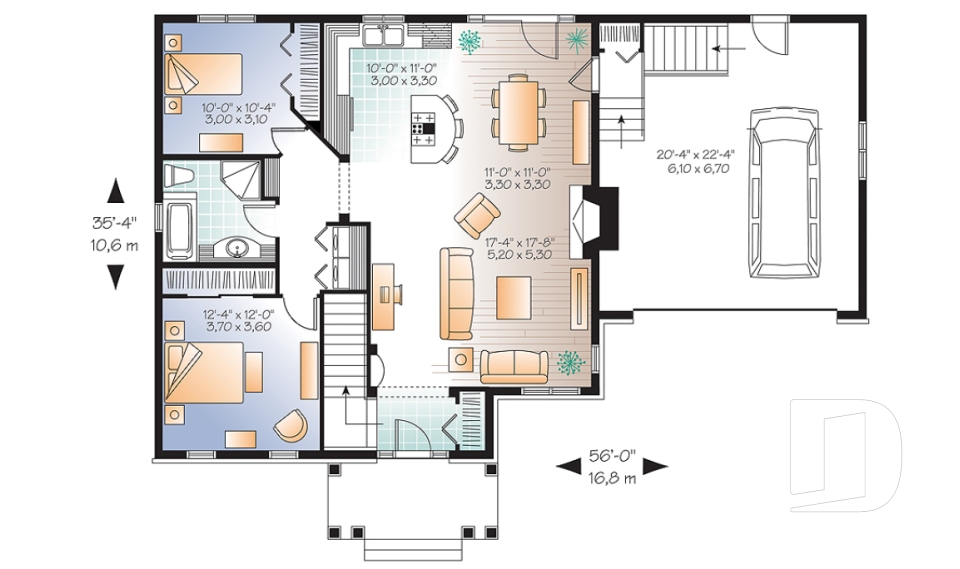 Rez-de-chaussée -  - Levis 2