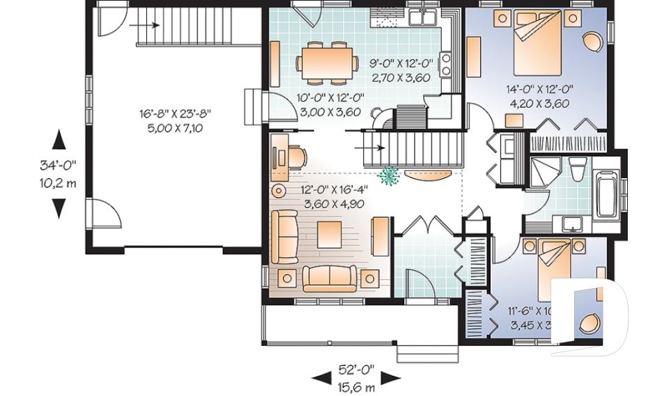 Rez-de-chaussée -  - Virginie 