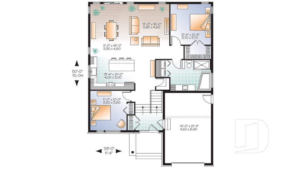 Rez-de-chaussée -  - La Seine 2