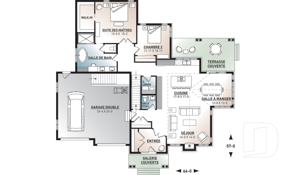 Rez-de-chaussée -  - Ashton