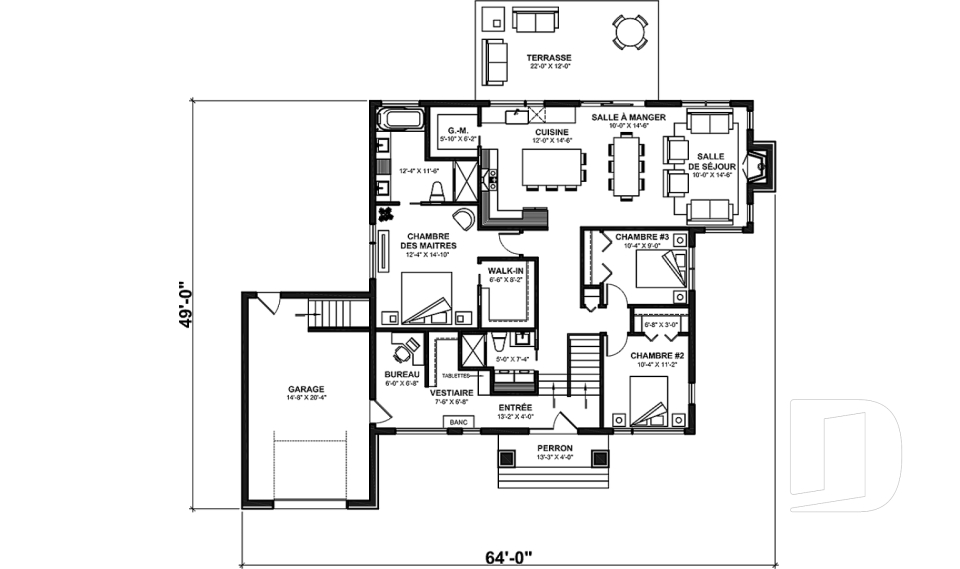 Rez-de-chaussée -  - Hygge 3