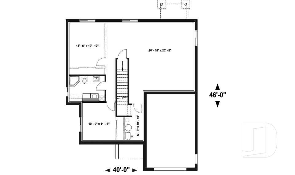 Sous-sol -  - Pintendre