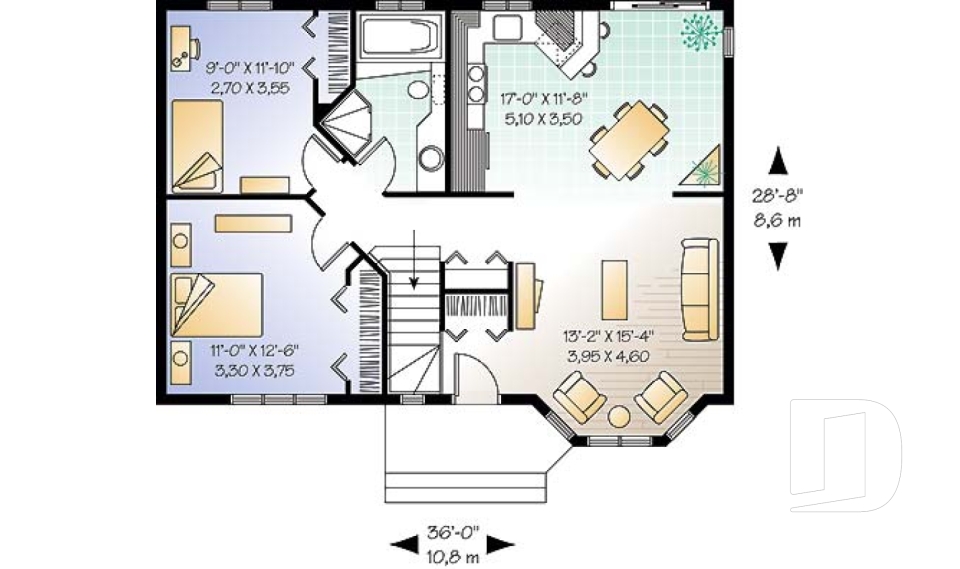 Rez-de-chaussée -  - Quessy