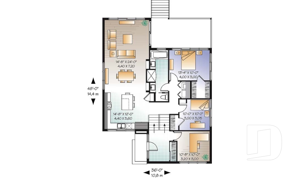 Rez-de-chaussée -  - Beaumont