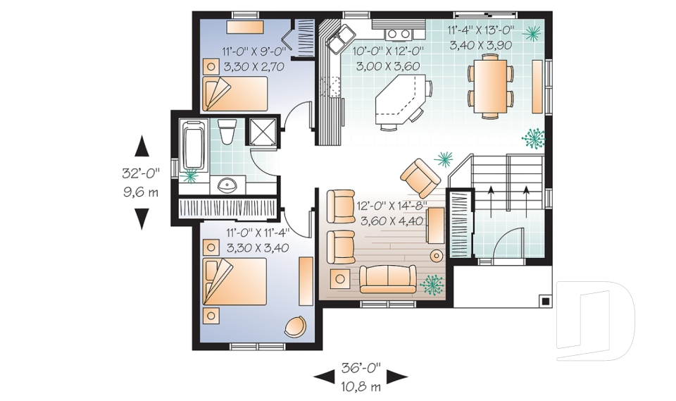 Rez-de-chaussée -  - Hautbois 