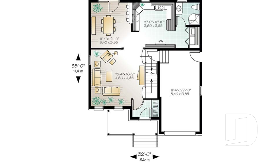 Rez-de-chaussée -  - Archibald