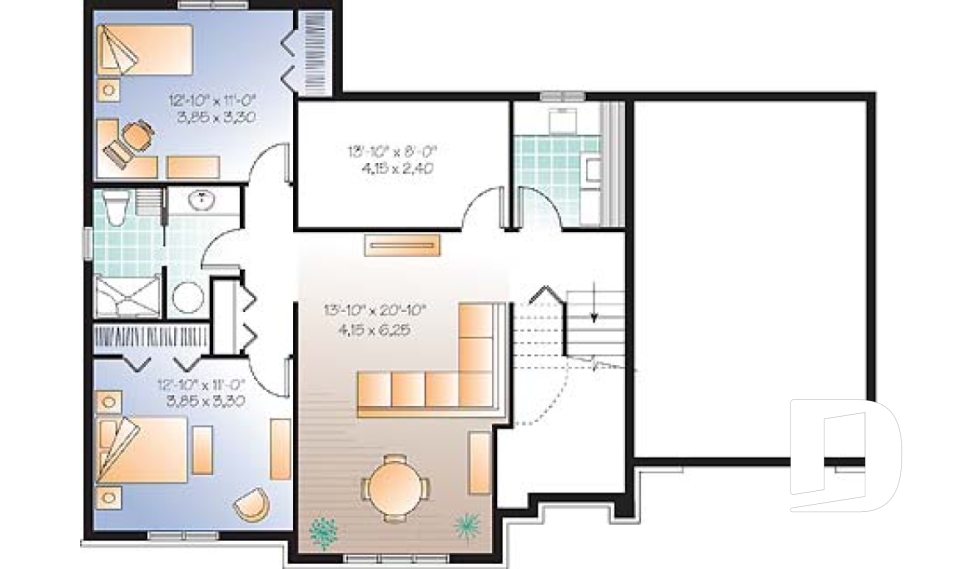 Sous-sol -  - Gauloise 2