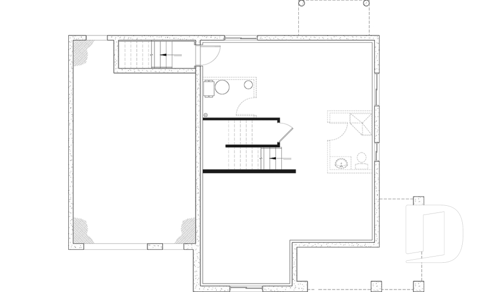 Sous-sol -  - La Villa