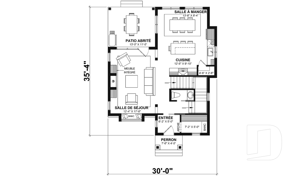 Rez-de-chaussée -  - Hazel 2