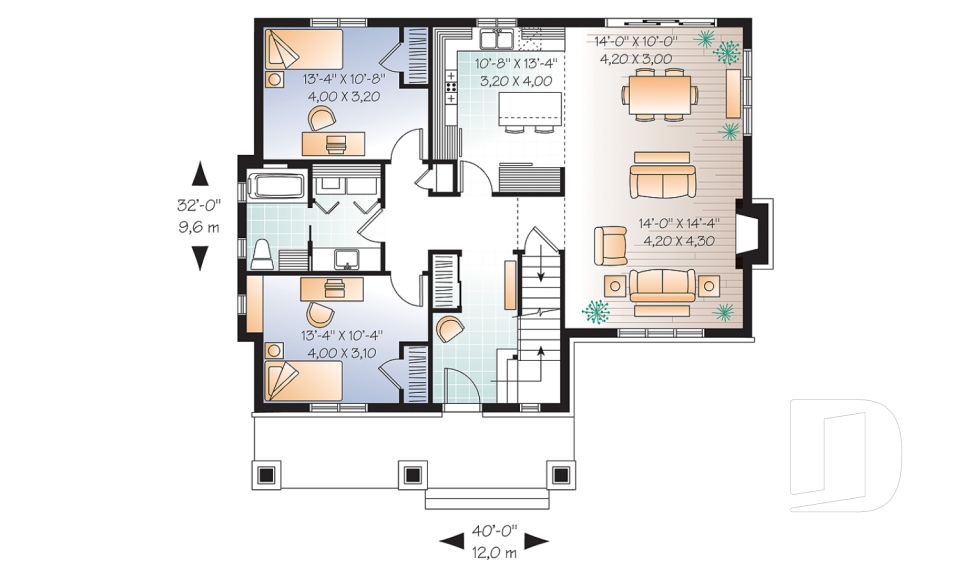 Rez-de-chaussée -  - Cornelia