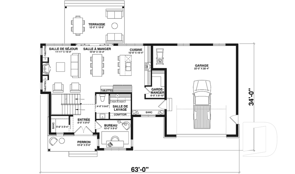 Rez-de-chaussée -  - Sunny Haven 2