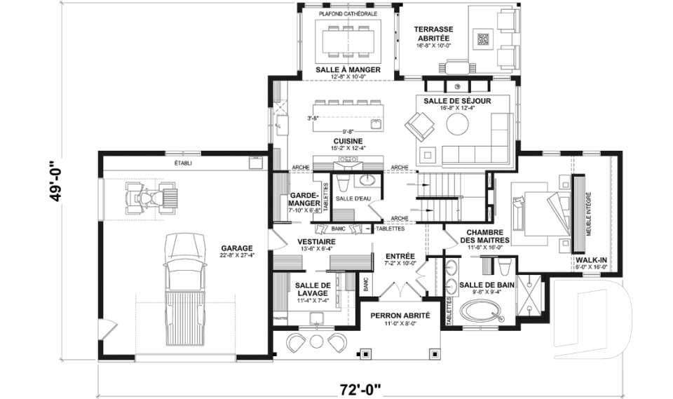 Rez-de-chaussée (Optionel $) -  - Birchview