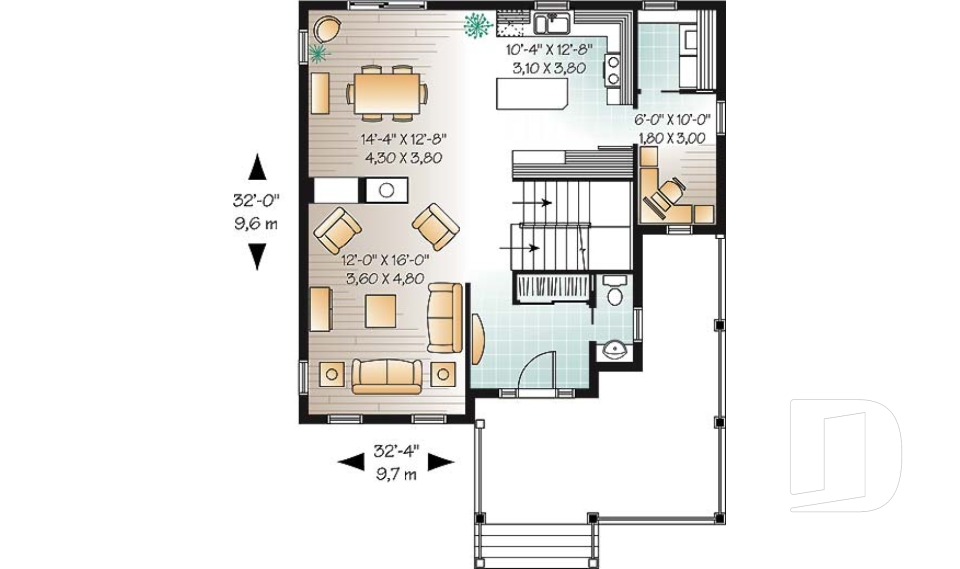 Rez-de-chaussée -  - Cayenne 2
