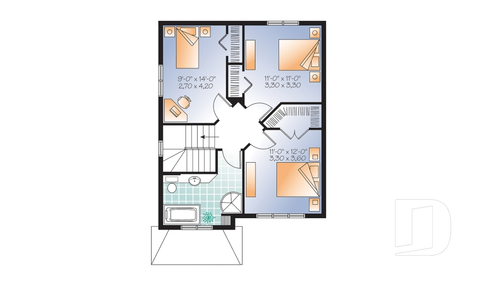 Étage -  - Chester 2