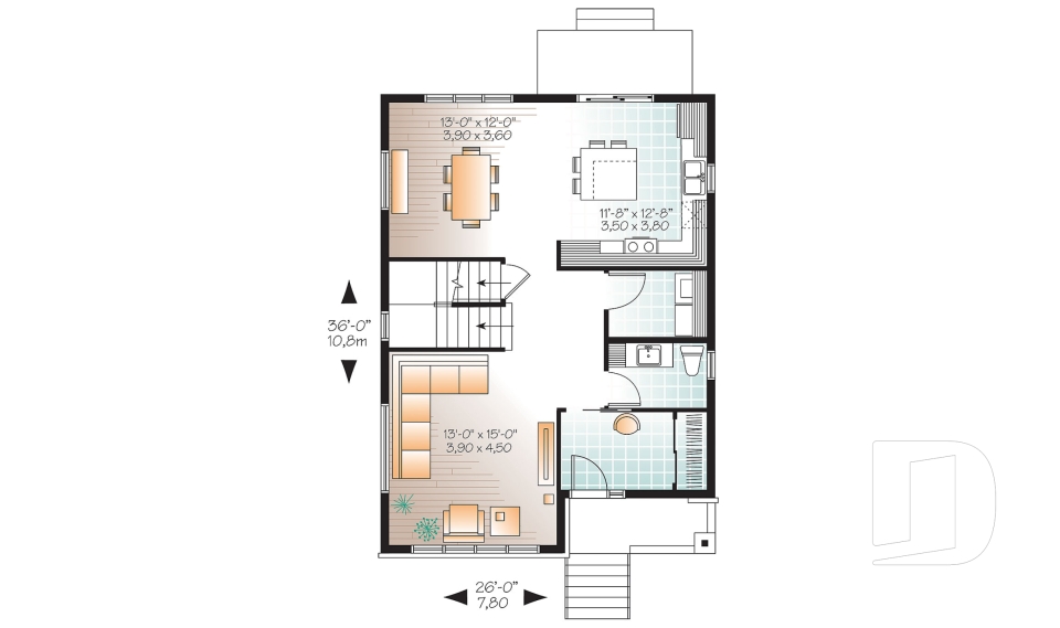 Rez-de-chaussée -  - Collins 2