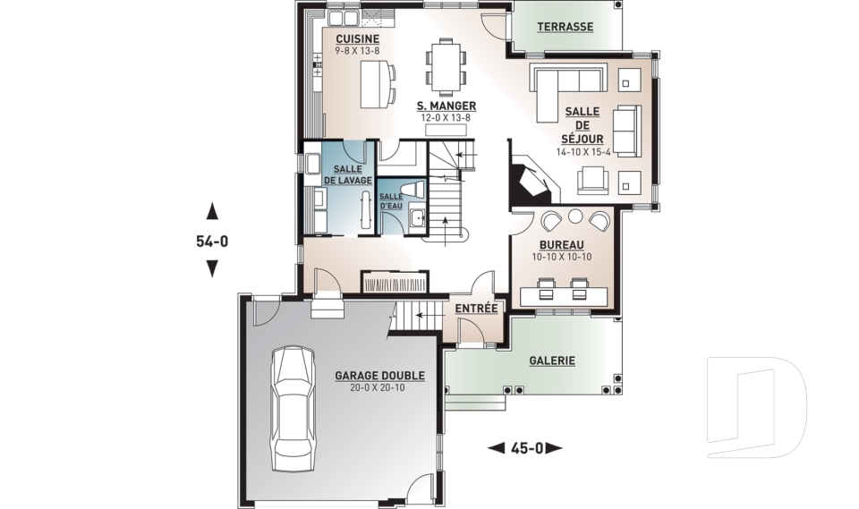 Rez-de-chaussée -  - Farrington