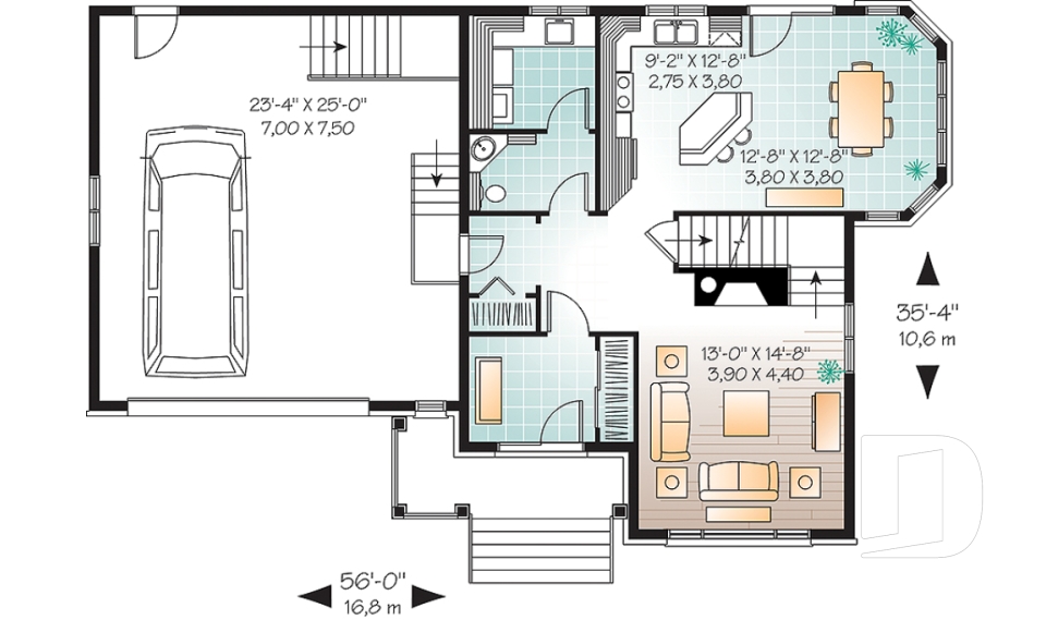 Rez-de-chaussée -  - Amiral 3