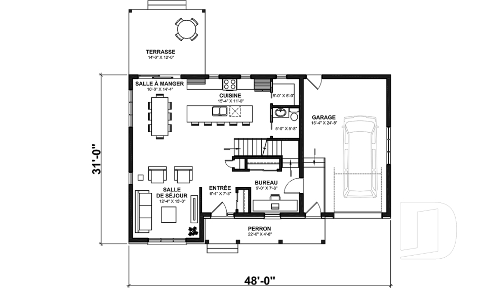 Rez-de-chaussée -  - Oakville 2