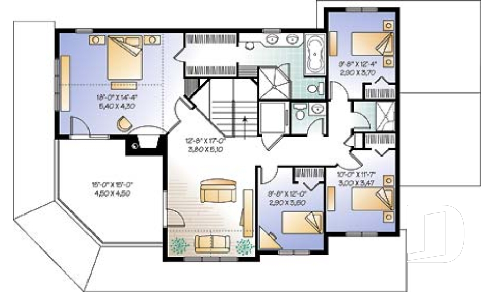 Étage -  - Oliveraie