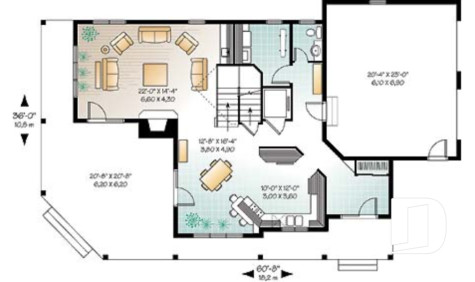 Rez-de-chaussée -  - Oliveraie