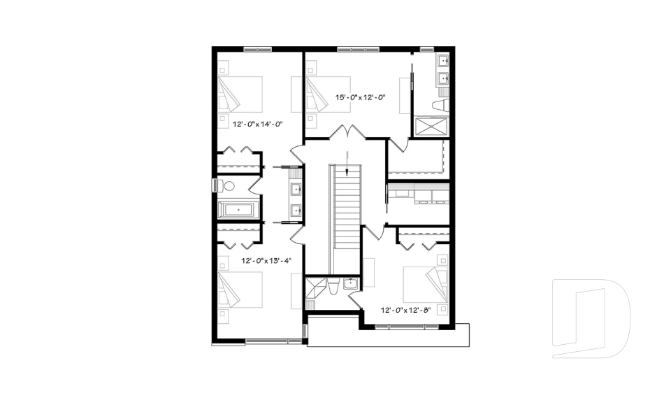 Étage -  - Corbusier