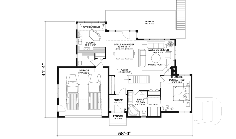 Rez-de-chaussée -  - Breguet 2