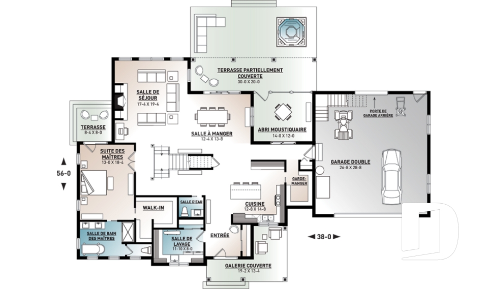 Rez-de-chaussée -  - Midwest 2