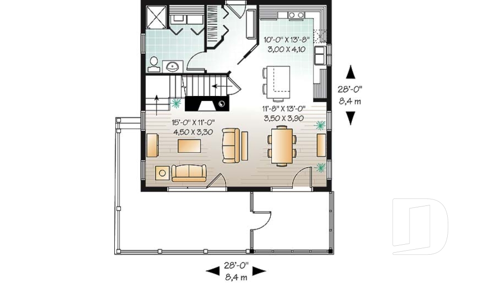 Rez-de-chaussée -  - Analie 2 
