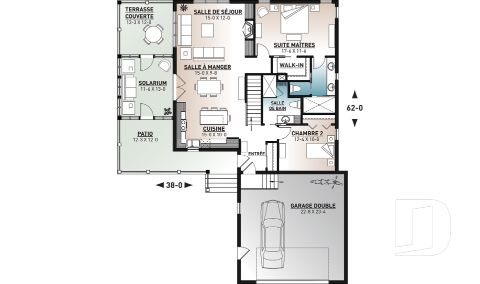 Rez-de-chaussée -  - Pandora 3