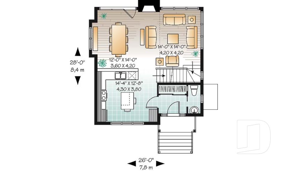 Rez-de-chaussée -  - Chaumont 