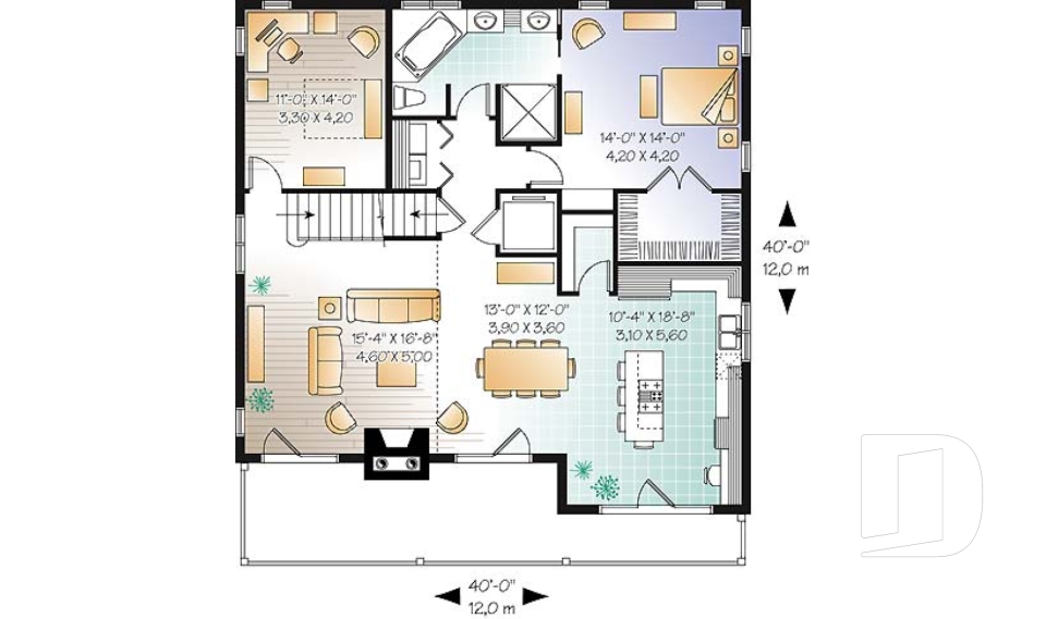 Rez-de-chaussée -  - Coquelicot