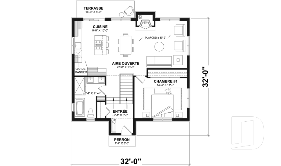 Rez-de-chaussée -  - Lombard
