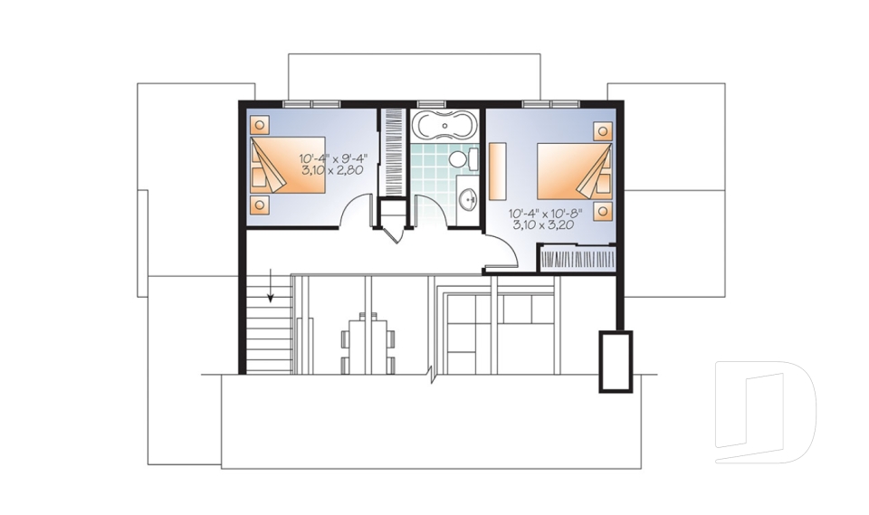Étage -  - Montaigne