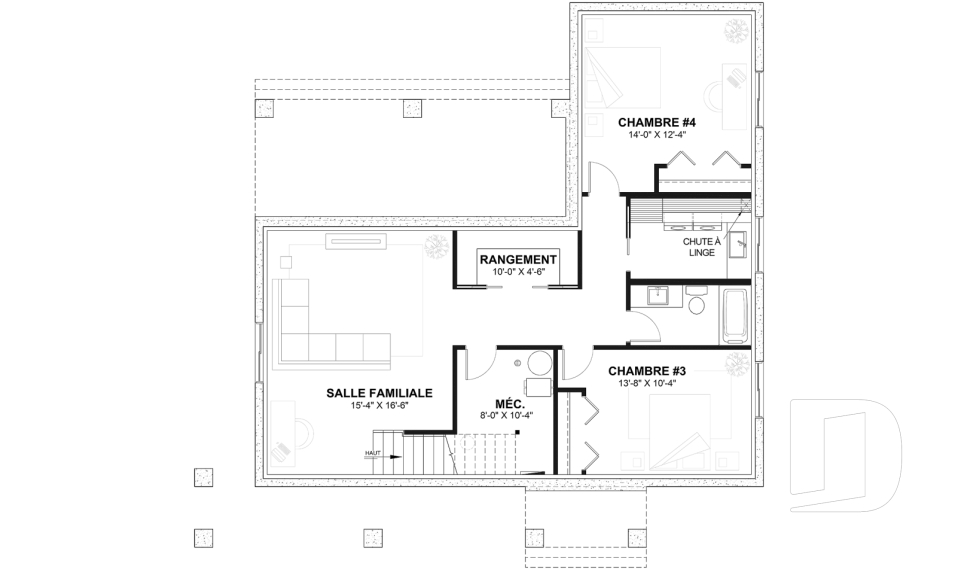 Sous-sol aménagé -  - Olympe
