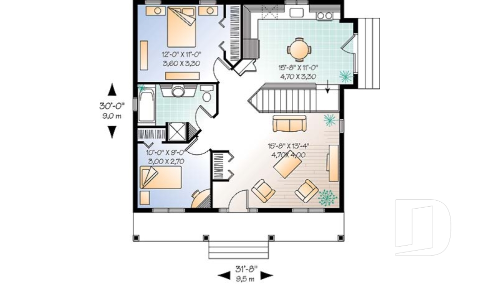 Rez-de-chaussée -  - La Québécoise 2