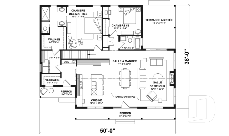 Rez-de-chaussée -  - Beauford 2