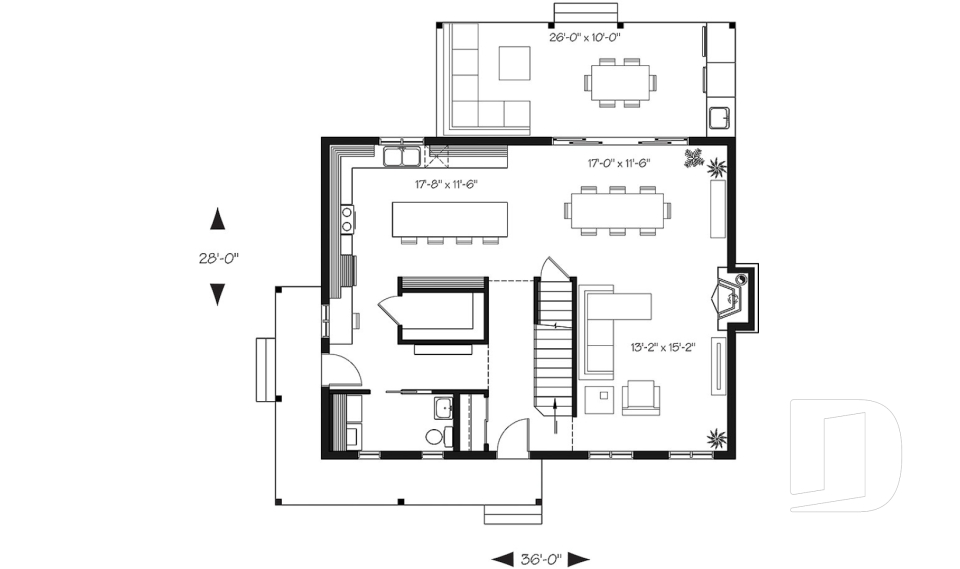 Rez-de-chaussée -  - Beauséjour 4