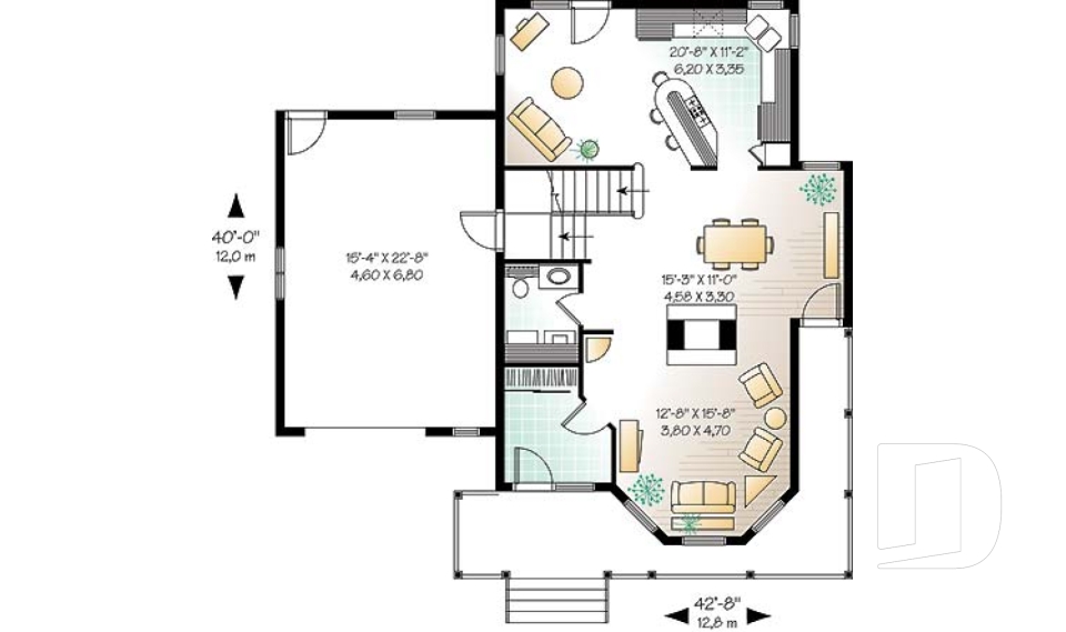 Rez-de-chaussée -  - Mathilde 3