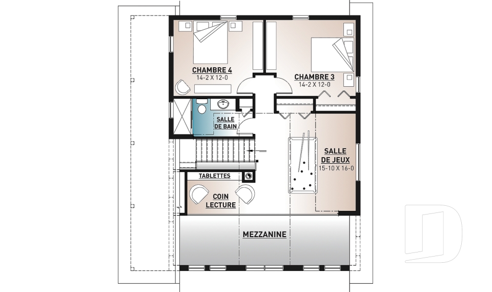 Étage -  - Laurentien