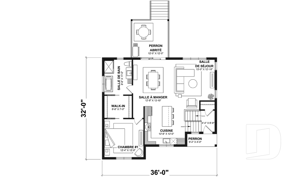 Rez-de-chaussée -  - Sunny Hill
