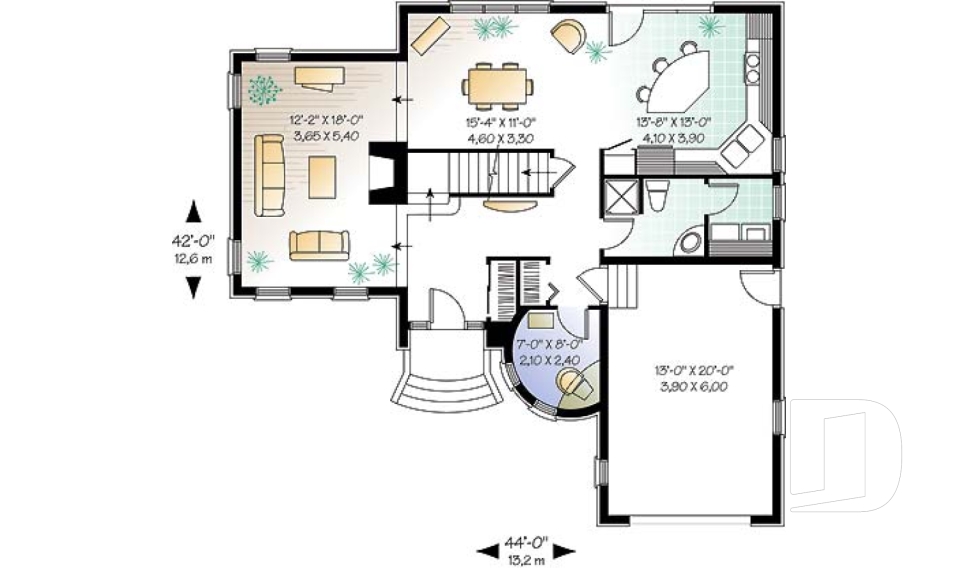 Rez-de-chaussée -  - Willingdon