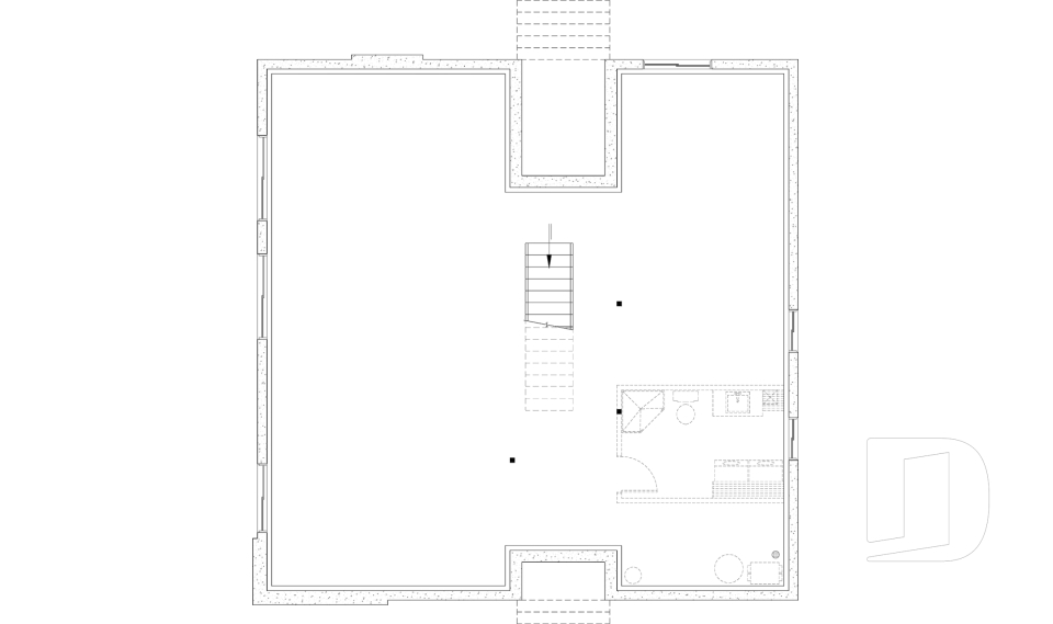 Sous-sol aménageable -  - Intervalle